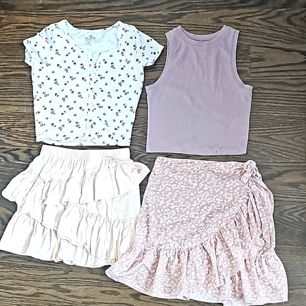 Tops and skirts size skirts 12/14and tops sizeM